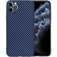 Custodia per Apple iPhone 11 Pro Max, Techsuit, Carbonite FiberShell, Turchese — 3