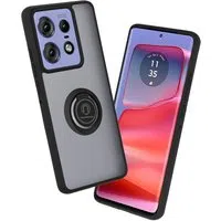 Custodia per Motorola Edge 50 Pro, Techsuit, Glinth, Nera — 3
