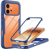 Custodia per Honor 600 Pro / 600, Techsuit, ColorVerse 360, Blu — 3