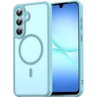 Custodia MagSafe per Samsung Galaxy A17 5G, Techsuit, HaloFrost II, Verde Chiaro — 3
