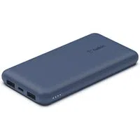 Batteria Esterna Belkin BoostCharge, 10000mAh, 15W, 1 x USB-C - 2 x USB-A, Blu Navy BPB011btBL — 3