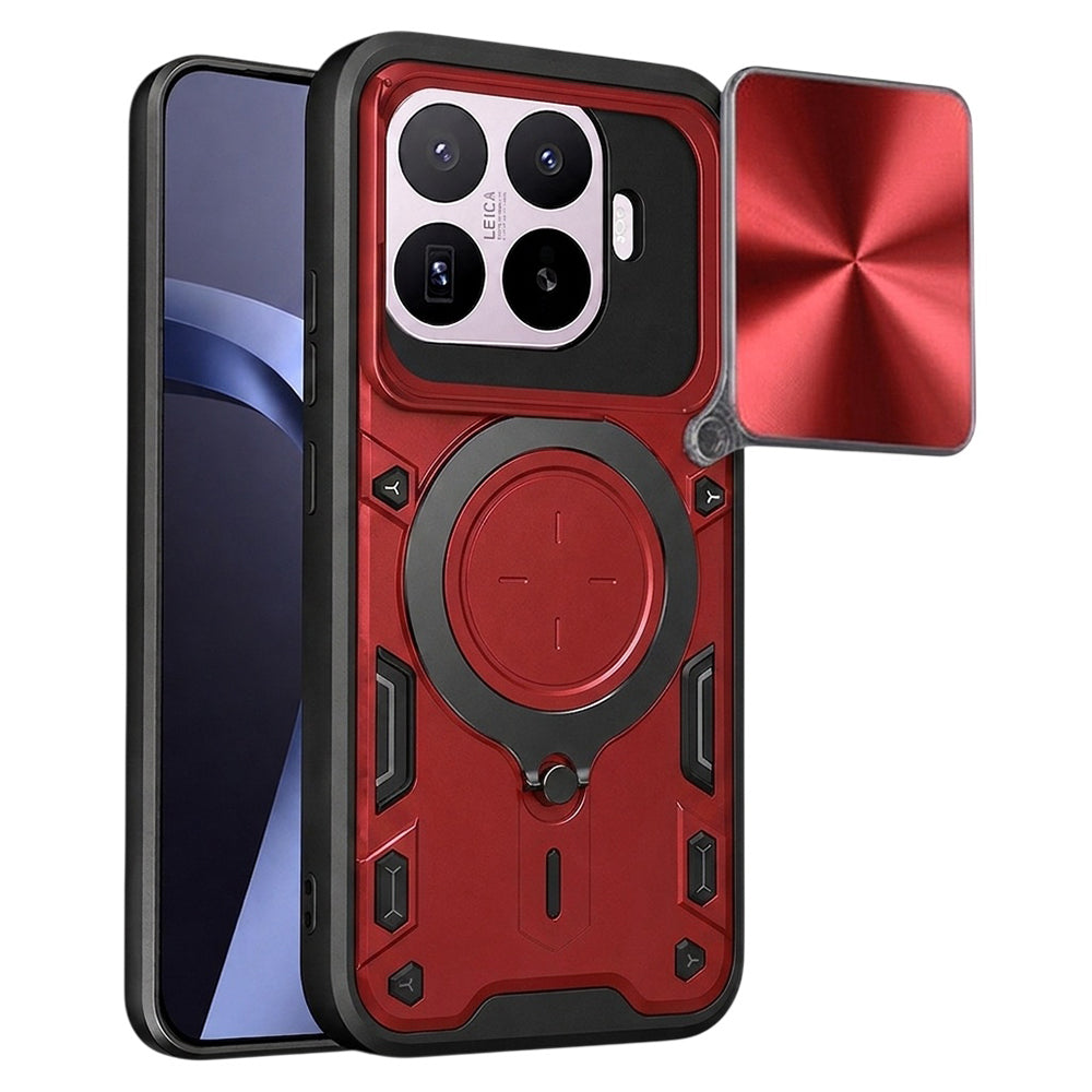 Techsuit Custodia per Xiaomi 17T Pro, Techsuit, CamGuard Pro, Rossa