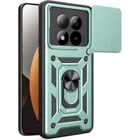 Custodia per Xiaomi Poco M8 Pro / Redmi Note 15 Pro+ 5G, Techsuit, CamShield, Verde — 3