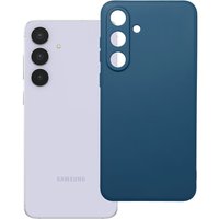GSMnet Custodia per Samsung Galaxy S25 FE, OEM, Opaca, Blu — 2