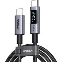 Cavo Dati e Ricarica USB-C - USB-C UGREEN 65867 Display, 240W, 2m, Grigio — 3