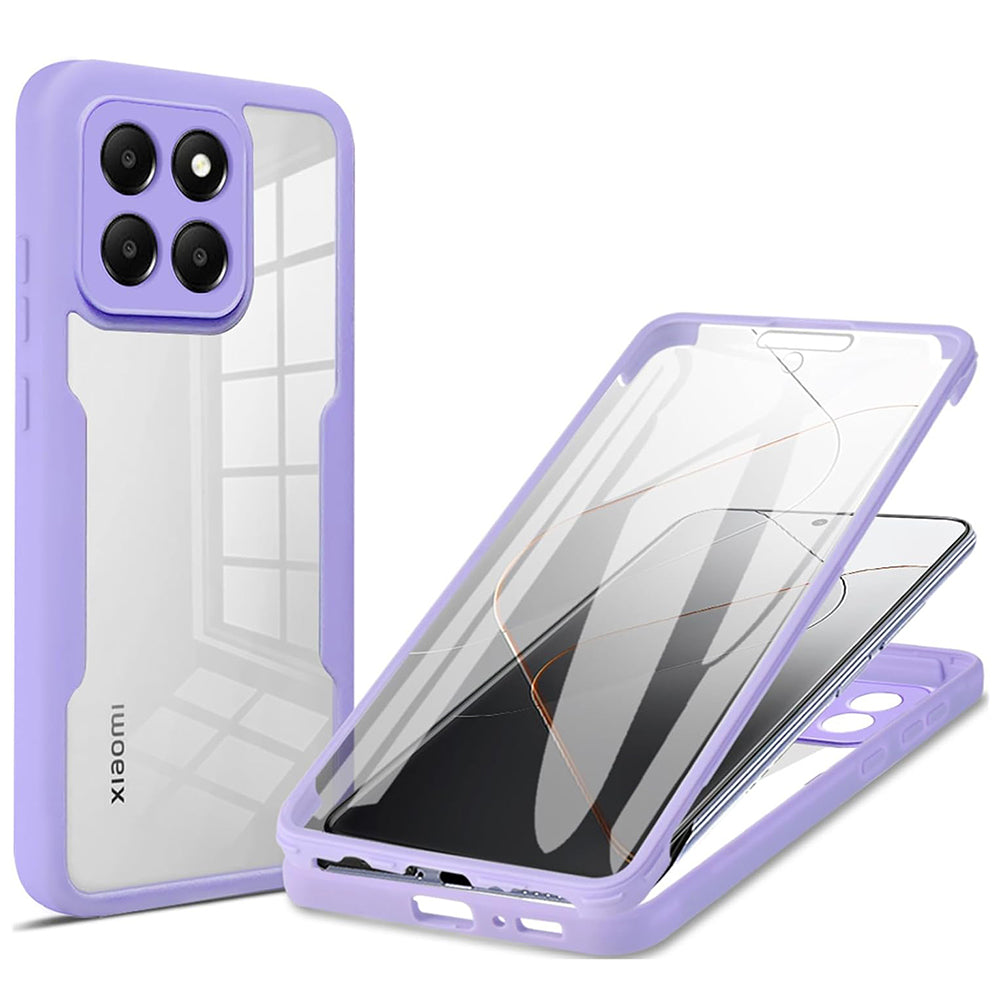 Techsuit Custodia per Xiaomi 14, Techsuit, ColorVerse 360, Viola