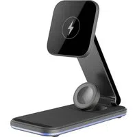 Caricabatterie Rete Wireless Proove Energy Fold 3in1, 15W, 1.67A, Nero WSEF15010001 — 3