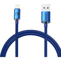 Cavo Dati e Ricarica USB-A - Lightning Baseus Crystal Shine Series, 18W, 1.2m, Blu CAJY000003 — 3