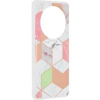 Custodia per Honor Magic6 Lite, Techsuit, Marble, Viola — 3