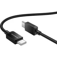 Cavo Dati e Ricarica USB-C - USB-C Borofone BX120 Placer, 60W, 1m, Nero — 3