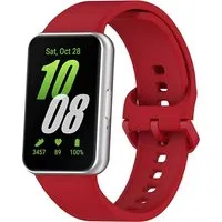 Cinturino Techsuit W086 per Samsung Galaxy Fit3 R39M, Rosso — 3