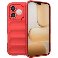 Custodia per Honor 600 Lite, Techsuit, Magic Shield, Rossa — 3