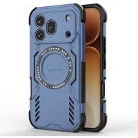 Custodia MagSafe per Honor 600 Pro, Techsuit, ArmorMag, Blu — 3