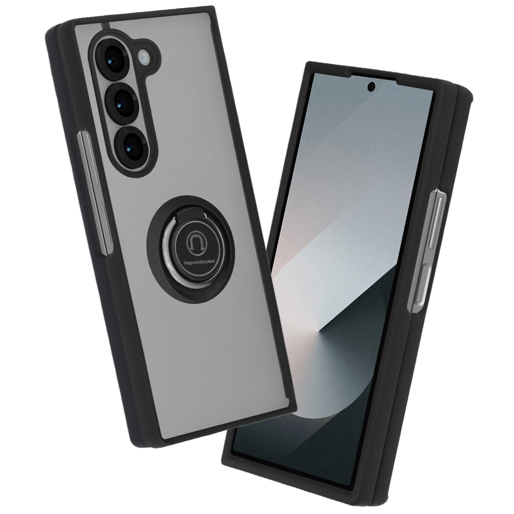 Techsuit Custodia per Samsung Galaxy Z Fold6 F956, Techsuit, Glinth, Nera