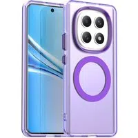 Custodia MagSafe per Xiaomi Poco M8 / Redmi Note 15 5G / Note 15 4G, Techsuit, CandyCase, Viola — 3