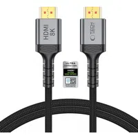 Cavo Video Tech-Protect Ultraboost 2, HDMI - HDMI, 8K, 1m, Nero — 3