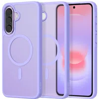 Custodia MagSafe per Samsung Galaxy A37 5G / A56 A566 / A36 A366, Tech-Protect, Magmat, Viola Opaco — 3