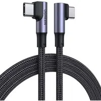 Cavo Dati e Ricarica USB-C - USB-C UGREEN US335 Angled, 100W, 2m, Nero — 3