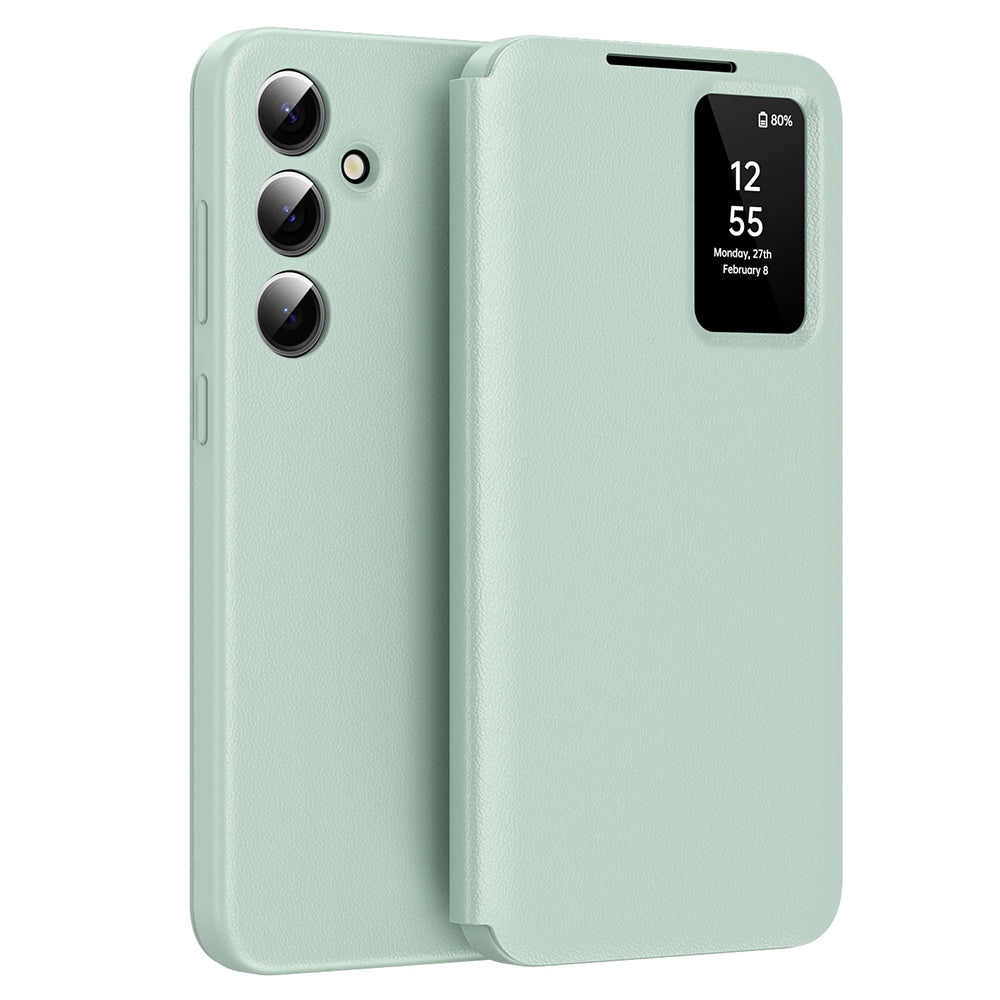 Techsuit Custodia per Samsung Galaxy S25 S931, Techsuit, SmartView, Verde