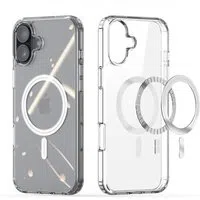 Custodia MagSafe per Apple iPhone 16 Plus, DUX DUCIS, Clin, Trasparente — 3