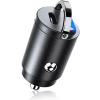 Caricabatterie Auto Techsuit C5 NanoVolt, 30W, 3A, 1 x USB-C, Nero — 3
