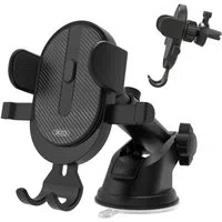 Supporto Auto XO Design C60 2in1, 4inch - 6inch, Nero — 3