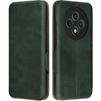 Custodia per Oppo Reno12 FS 5G / Reno12 FS 4G / Reno12 F 4G / Reno12 F, Techsuit, Safe Wallet Plus, Verde — 3