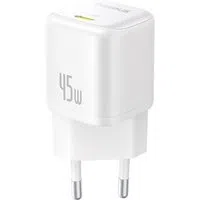 Caricabatterie Rete Baseus PicoGo, 45W, 3A, 1 x USB-C, Bianco P10176800213-00 — 3
