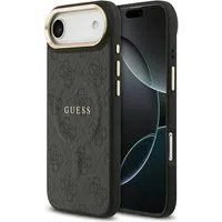 Custodia MagSafe per Apple iPhone 17 Air, Guess, 4G Classic, Nera — 3