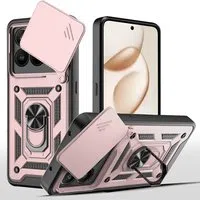 Custodia per Honor 400 Smart 4G / X7d 4G / 400 Smart 5G, Techsuit, CamShield, Rosa — 3