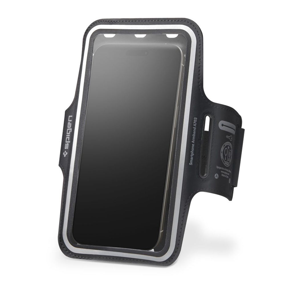 Custodia Universale Waterproof per Telefono max. 6,9 pollici, Spigen, Dynamic Shield, Nera AMP07187