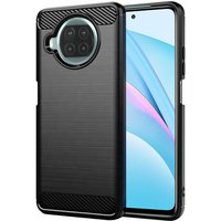 Techsuit Custodia per Xiaomi Mi 10T Lite 5G, Techsuit, Carbonio, Nera — 2
