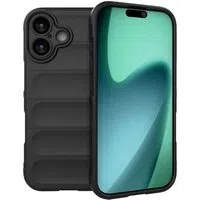 Custodia per Apple iPhone 17, Techsuit, Magic Shield, Nera — 3