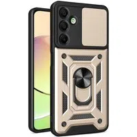 Custodia per Samsung Galaxy A16 5G A166 / A16 4G A165, Techsuit, CamShield, Dorata — 3