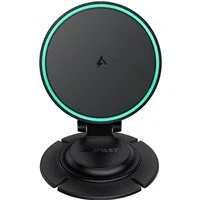 Caricabatterie Auto Wireless Acefast D65, 15W, 1.67A, Nero — 3