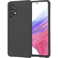 Custodia per Samsung Galaxy A53 5G A536, Techsuit, SoftFlex, Nera — 3