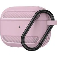 Custodia Techsuit Carbon per Apple AirPods 3, Rosa — 3