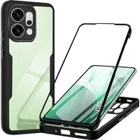 Custodia per Oppo Reno14, Techsuit, ColorVerse 360, Nera — 3