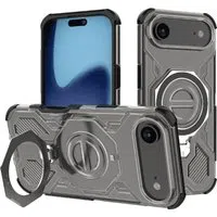 Custodia per Apple iPhone 17 Air, Techsuit, Carbon Shield Pro, Fumè — 3