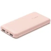 Batteria Esterna Belkin BoostCharge, 10000mAh, 15W, 1 x USB-C - 2 x USB-A, Rosa BPB011btRG — 3