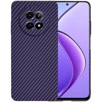 Custodia per Realme 12x / 12, Techsuit, Carbonite FiberShell, Viola — 3