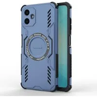 Custodia MagSafe per Samsung Galaxy A06 A065, Techsuit, ArmorMag, Blu — 3