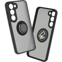 Custodia per Samsung Galaxy S23 S911, Techsuit, Glinth, Nera — 3
