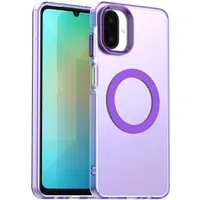 Custodia MagSafe per Samsung Galaxy A07 4G A075, Techsuit, CandyCase, Viola — 3