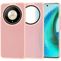 Custodia per Honor Magic6 Lite, Techsuit, HaloFrost, Rosa — 3