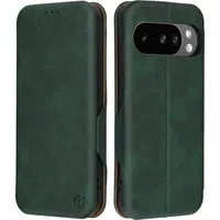 Custodia per Google Pixel 10 Pro XL, Techsuit, Safe Wallet Plus, Verde — 3