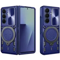 Custodia per Samsung Galaxy Z Fold7 F966, Techsuit, CamGuard Pro, Blu — 3