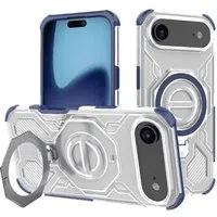 Custodia per Apple iPhone 17 Air, Techsuit, Carbon Shield Pro, Blu — 3