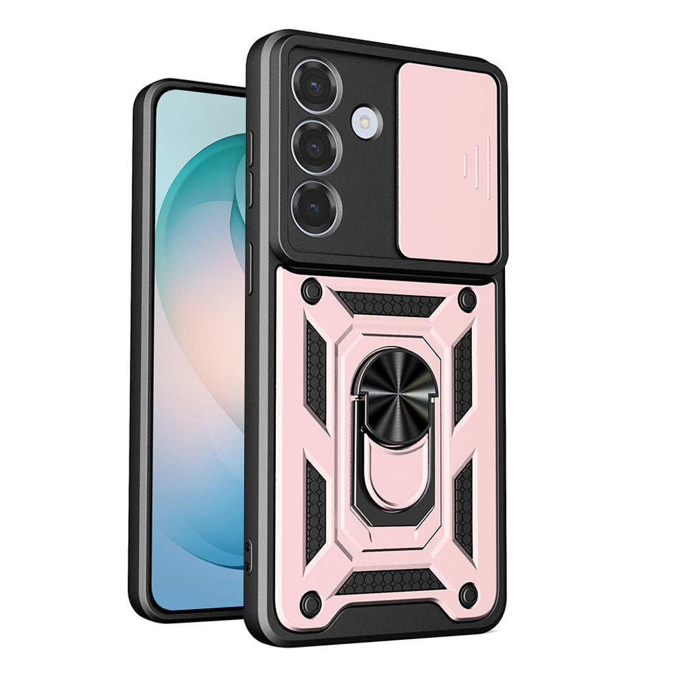 Techsuit Custodia per Samsung Galaxy S26 Plus S947, Techsuit, CamShield, Rosa Oro