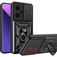 Custodia per Xiaomi Redmi Note 13 Pro+, Techsuit, CamShield, Nera — 3